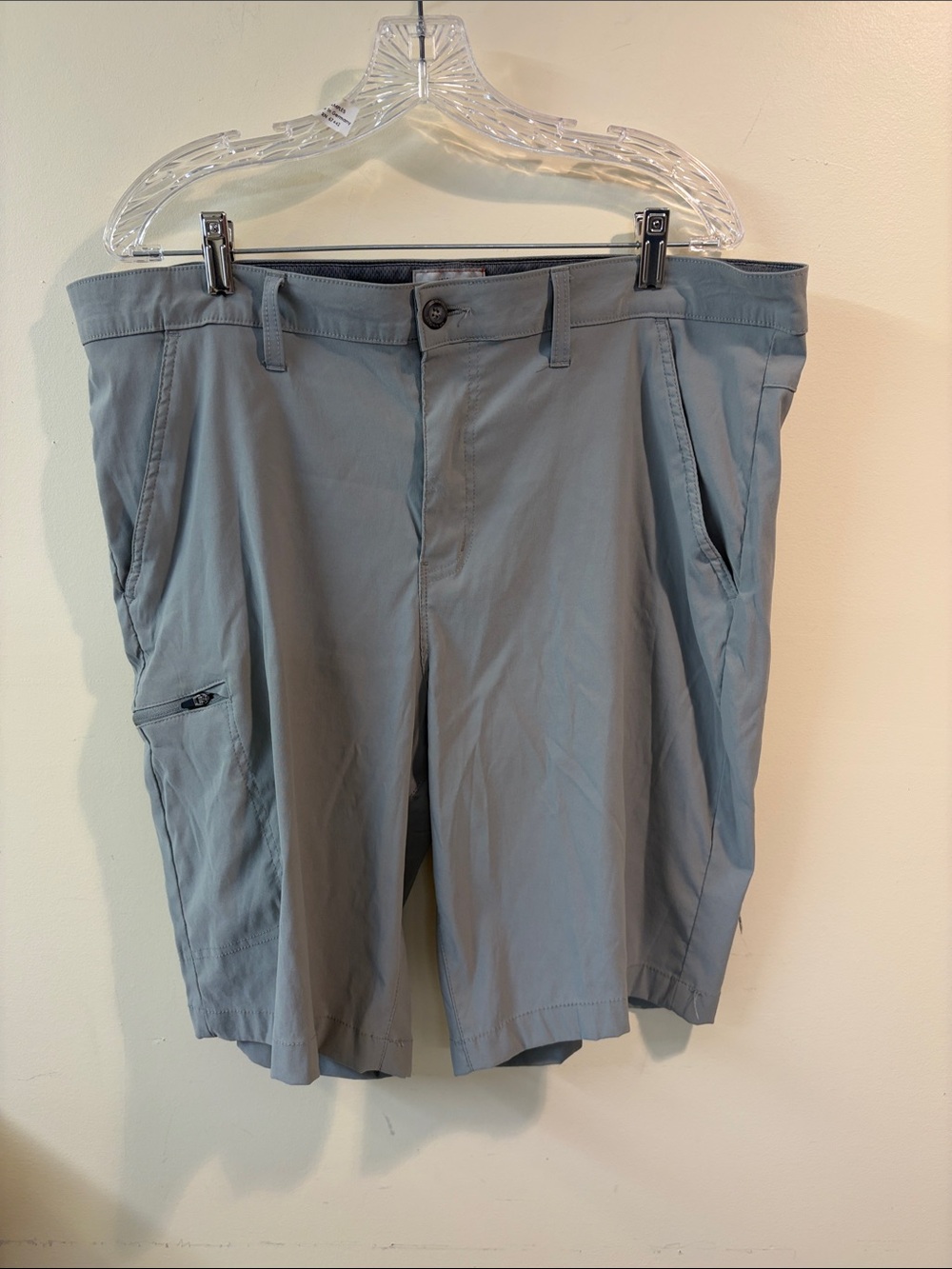 Weatherproof Men's Light Gray Hybrid Shorts